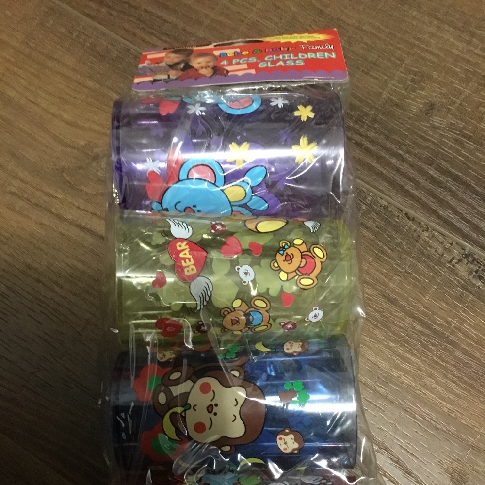 4pcs. Children Glass
